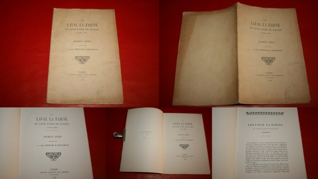 Livre de Compte de Paul Boudet (de Laval) - Livre de mes Recettes et  Dépenses à partir du 1er Juin 1838 au 30 Avril 1855. [DOCUMENT UNIQUE]. 17  années de Comptabilité. +